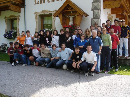 Il gruppo a Padaun
